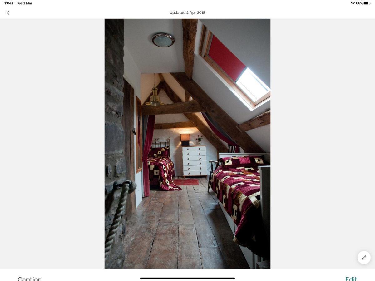 Ty Fferm Hen, Ancient Farmhouse, Coity Bach Talybont-on-Usk Exterior foto